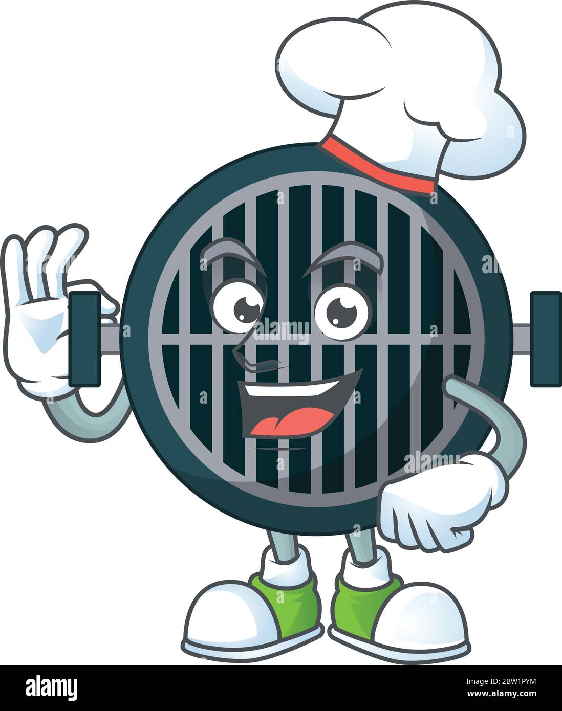 Chef parrilla dibujo de dibujos animados con orgullo con sombrero blanco. Ilustración vectorial Imagen Vector de stock - Alamy Chef parrilla dibujo de dibujos animados con orgullo con sombrero blanco. Ilustración vectorial Imagen Vector de stock - Alamy