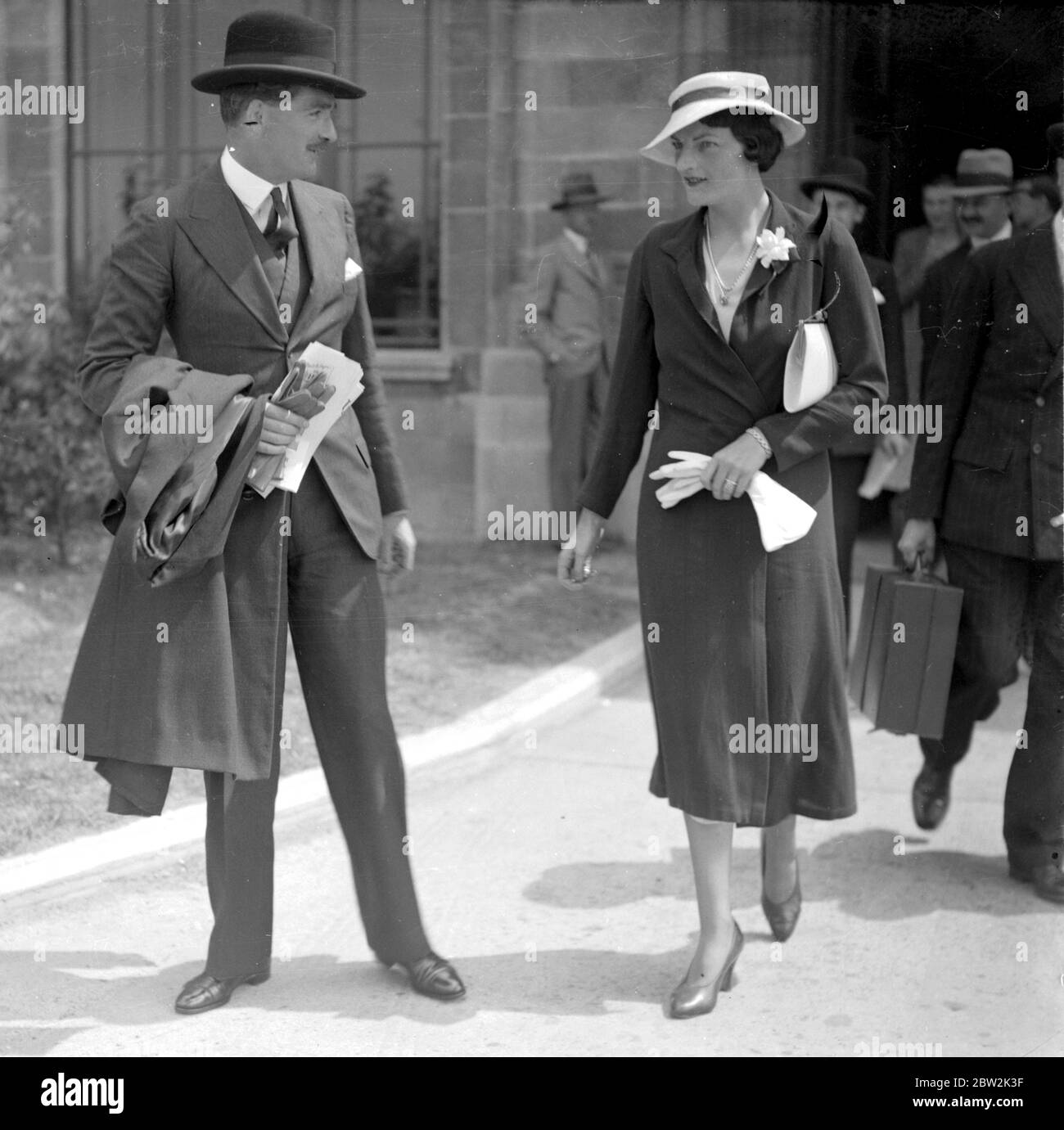 Sr Y Sra Anthony Eden 13 De Octubre De 1935 Eden Robert Anthony Politico Britanico Secretario De Asuntos Exteriores Britanico 1935 1938 1940 1945 1951 1955 Primer Ministro Britanico 1955 1957 Dimitio Sobre La Crisis De Suez 17 1977