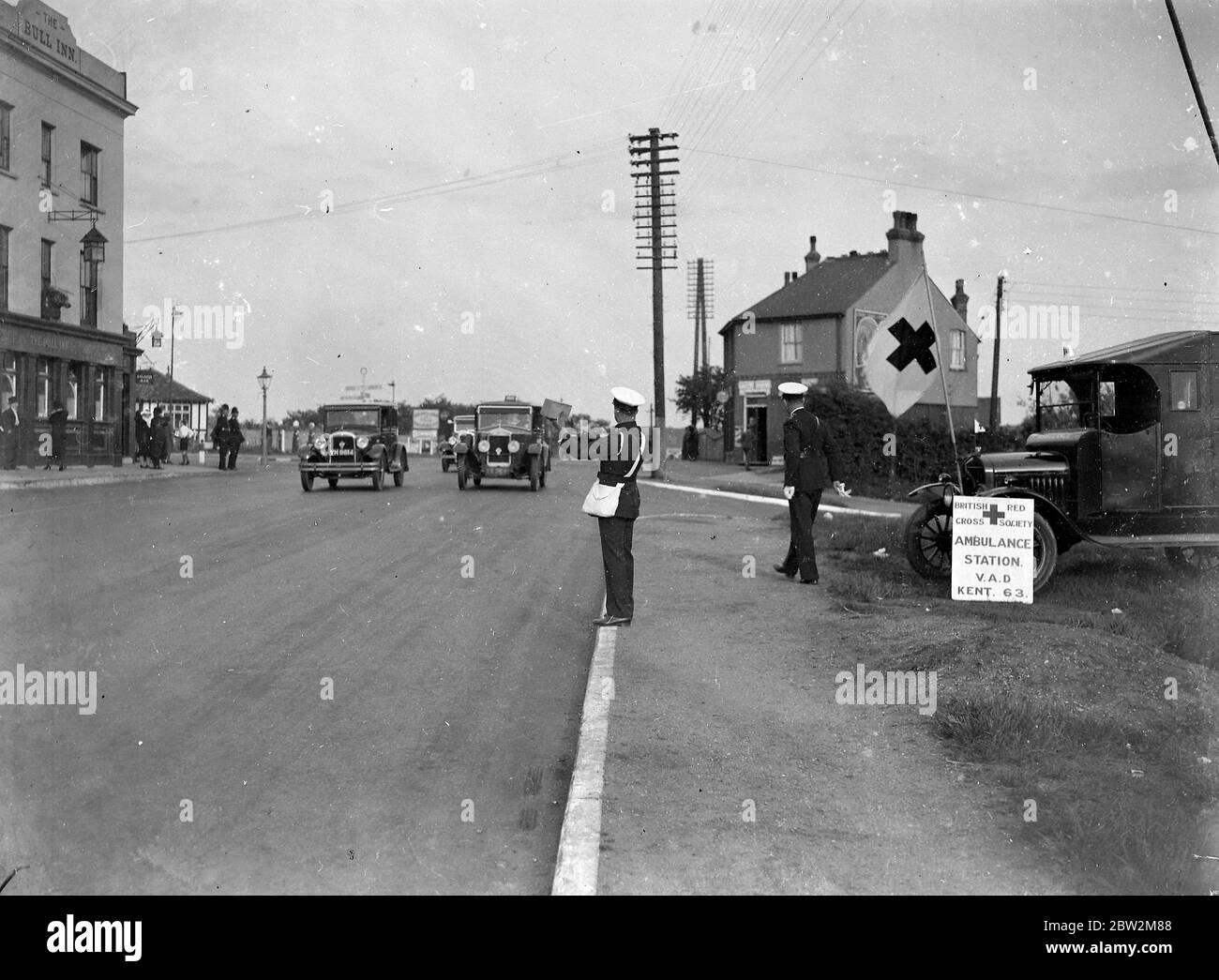 Ambulancia Alms. 1934 Foto de stock