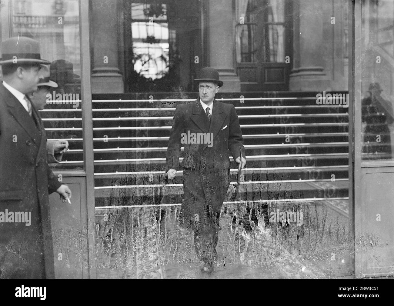 Crisis política francesa. Flandin se convierte en primer ministro francés después de Laval se negó a la oficina. 8 de noviembre de 1934 Foto de stock
