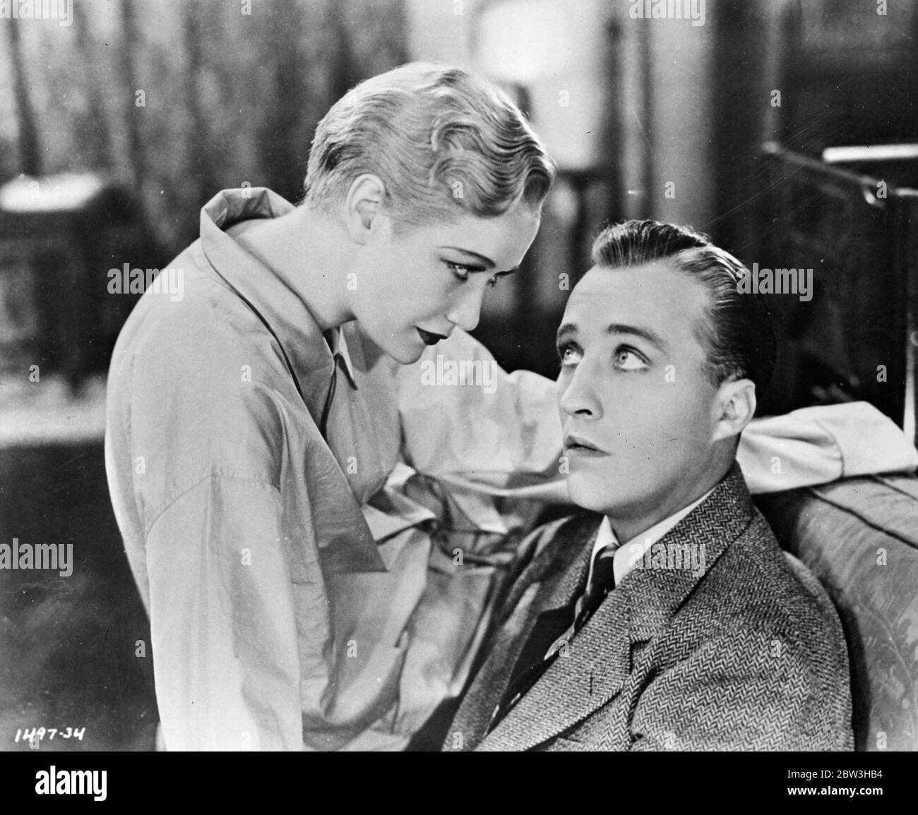Película de Bing Crosby y Miram Hopkins en ' Love in Bloom ' 1934 Foto de stock