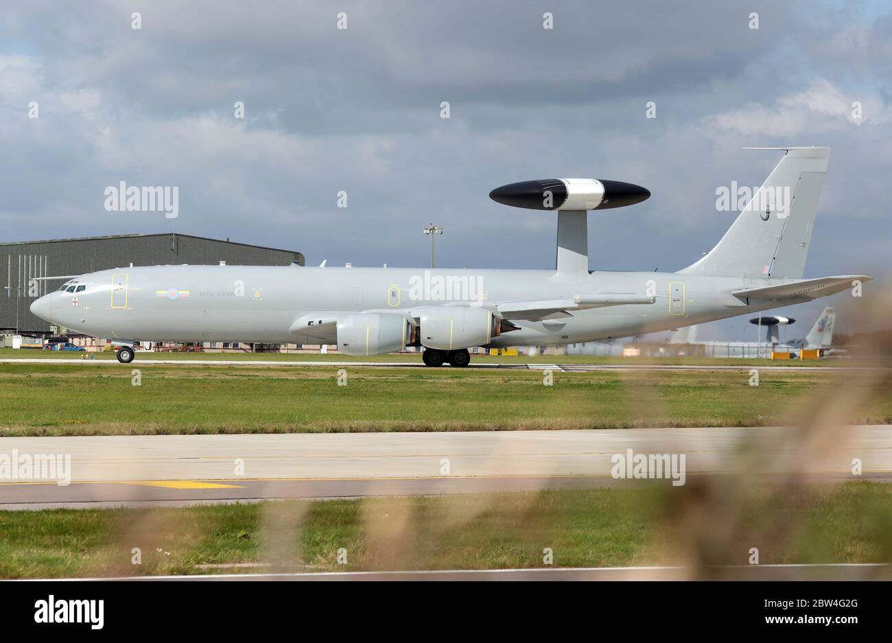 Boeing E-3D Sentry, ZH103/03, de 23 m2, Real Fuerza Aérea de la RAF Waddington durante la Excercise Cobra Warrior, Waddington, Reino Unido, 4 de septiembre 2 Foto de stock