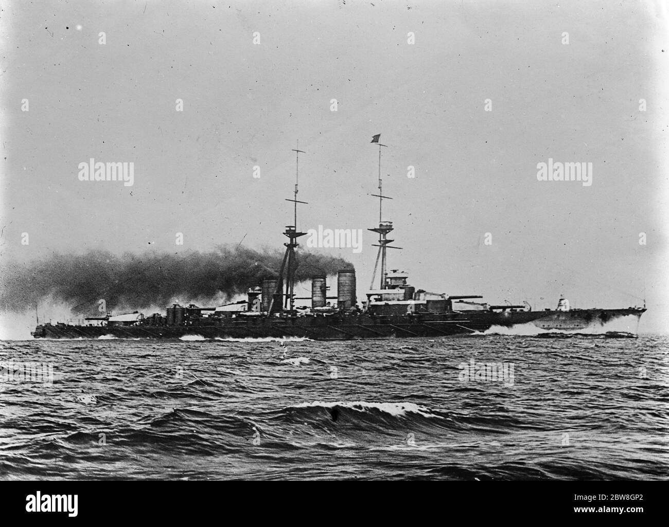 Buques de la capital que se enajenarán en virtud del tratado naval . Battlecruiser japonés Hiyei 22 de abril de 1930 Foto de stock