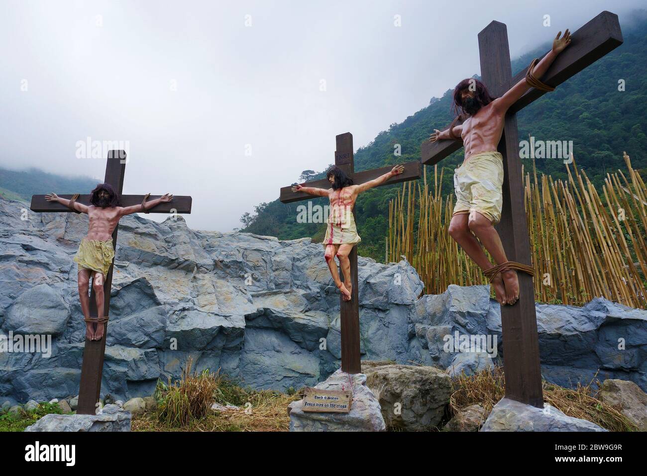 Cruz en contrastes, La cruz en el cristo de las noas, Sr. Jesus