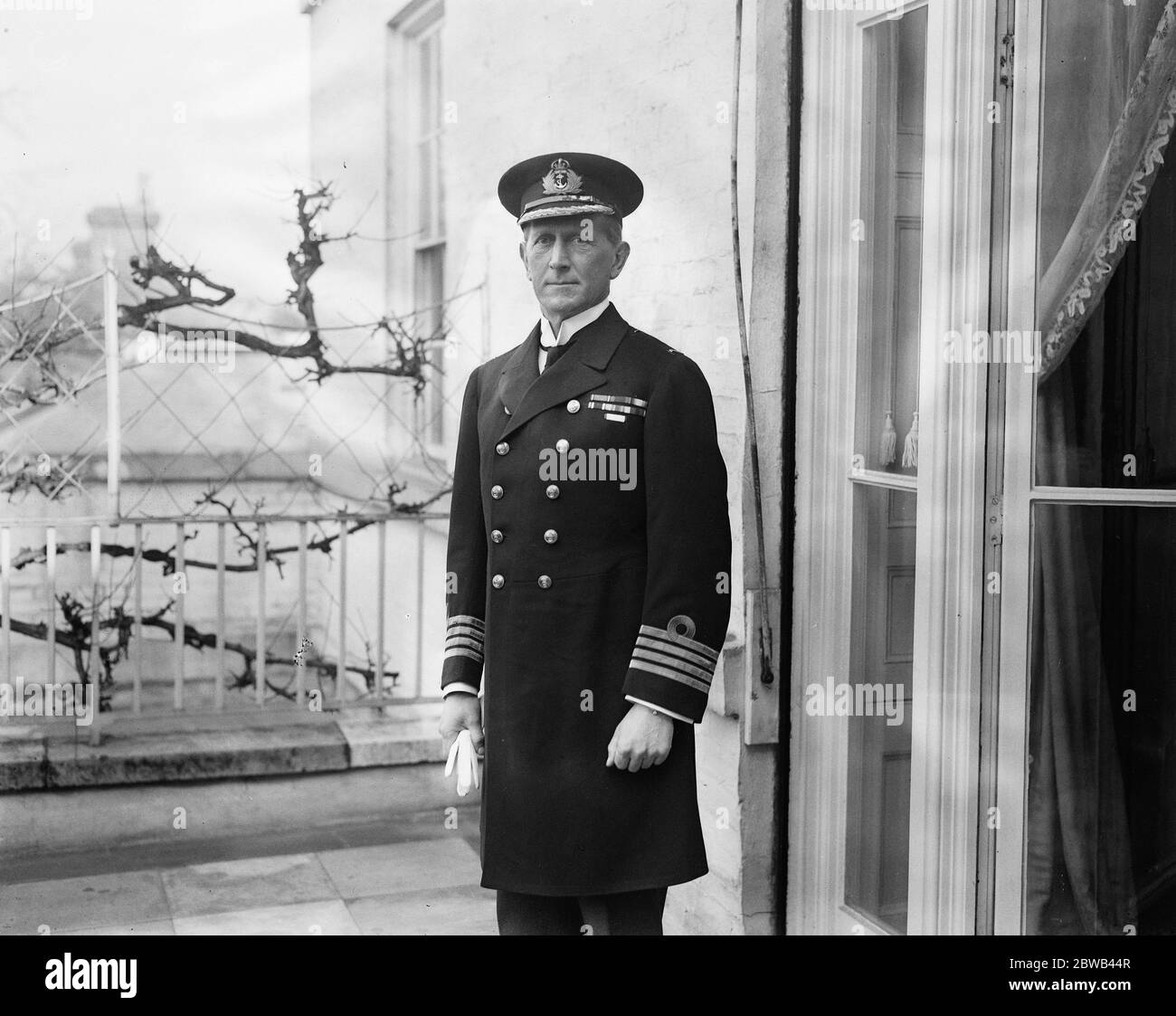 El Capitán de Nuevo Equerry del Duque de York Basil Vernon Brooke, Royal Navy (retirado) será Contralor y Ecuerry del Duque de York 7 de marzo de 1924 Foto de stock