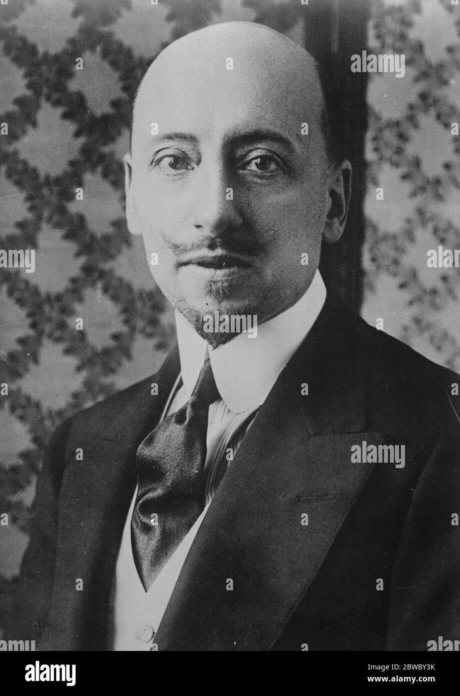 M D ' Annuzio , poeta italiano . 2 de diciembre de 1926 Foto de stock