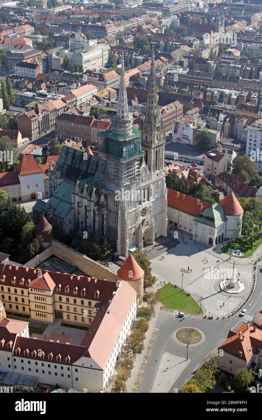 Catedral de la Asunción de la Virgen María en Zagreb, Croacia