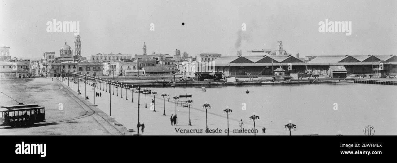 Veracruz de México 29 de septiembre de 1926 Foto de stock