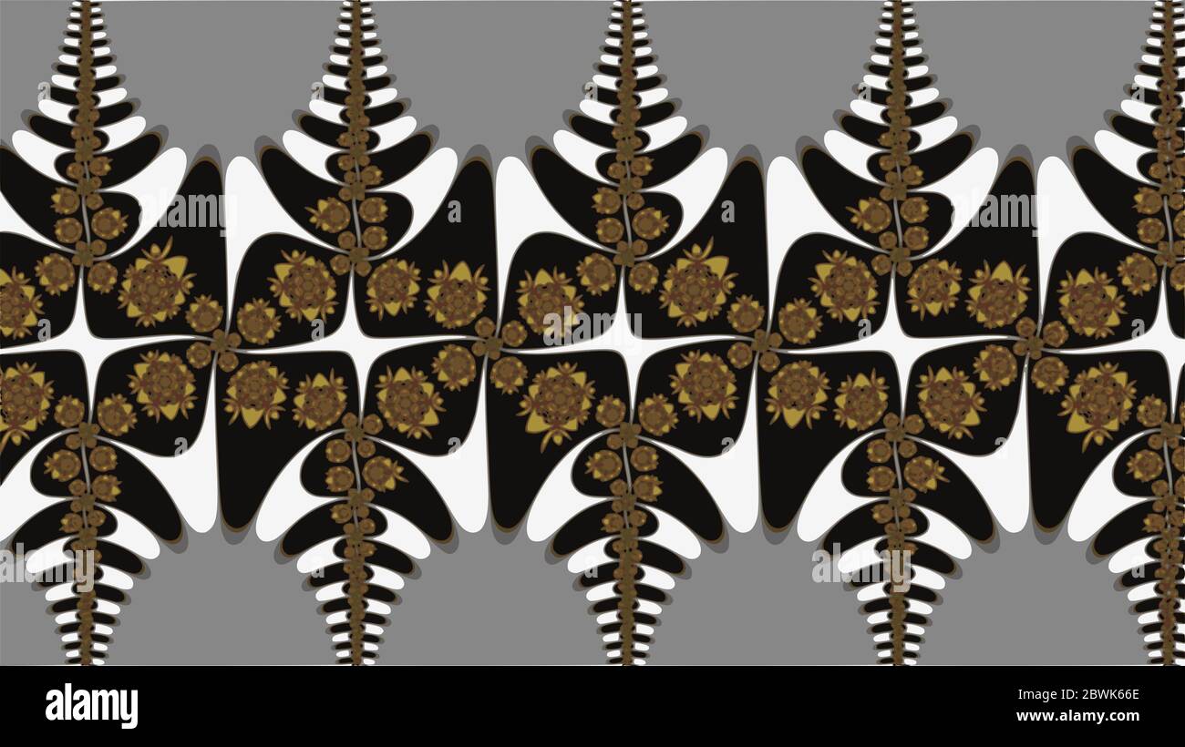 Ornamentada patrón geométrico y abstracto ingeniosamente fondo multicolor Foto de stock