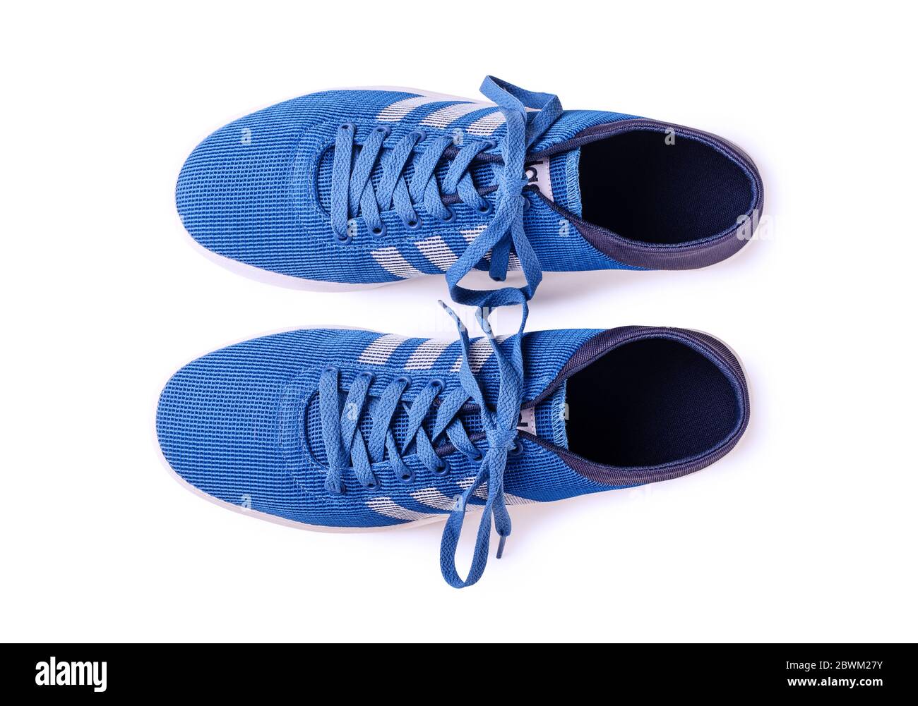 Zapatillas adidas azules fotografías e imágenes de alta resolución - Alamy