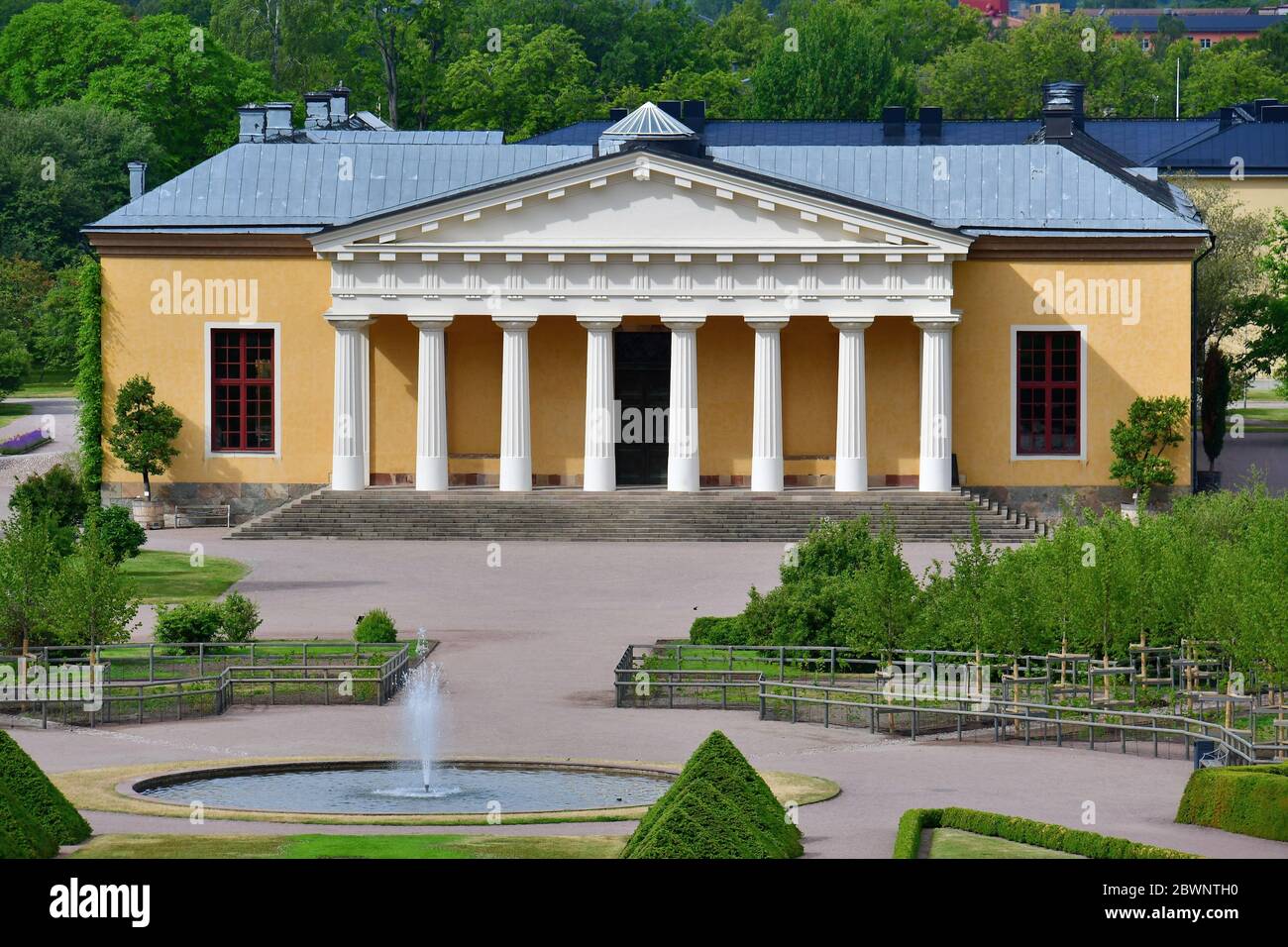 Jardín Botánico de la Universidad de Uppsala, Botaniska trädgården, Uppsala, Condado de Uppsala, Suecia, Schweden, Sverige, Svédország, Europa Foto de stock