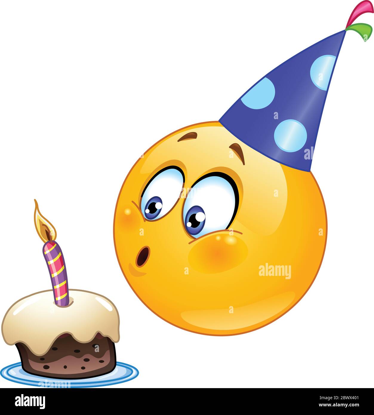 Cartoon Cake Emoji Emoticon Smiley Fotos E Imagenes De Stock Alamy