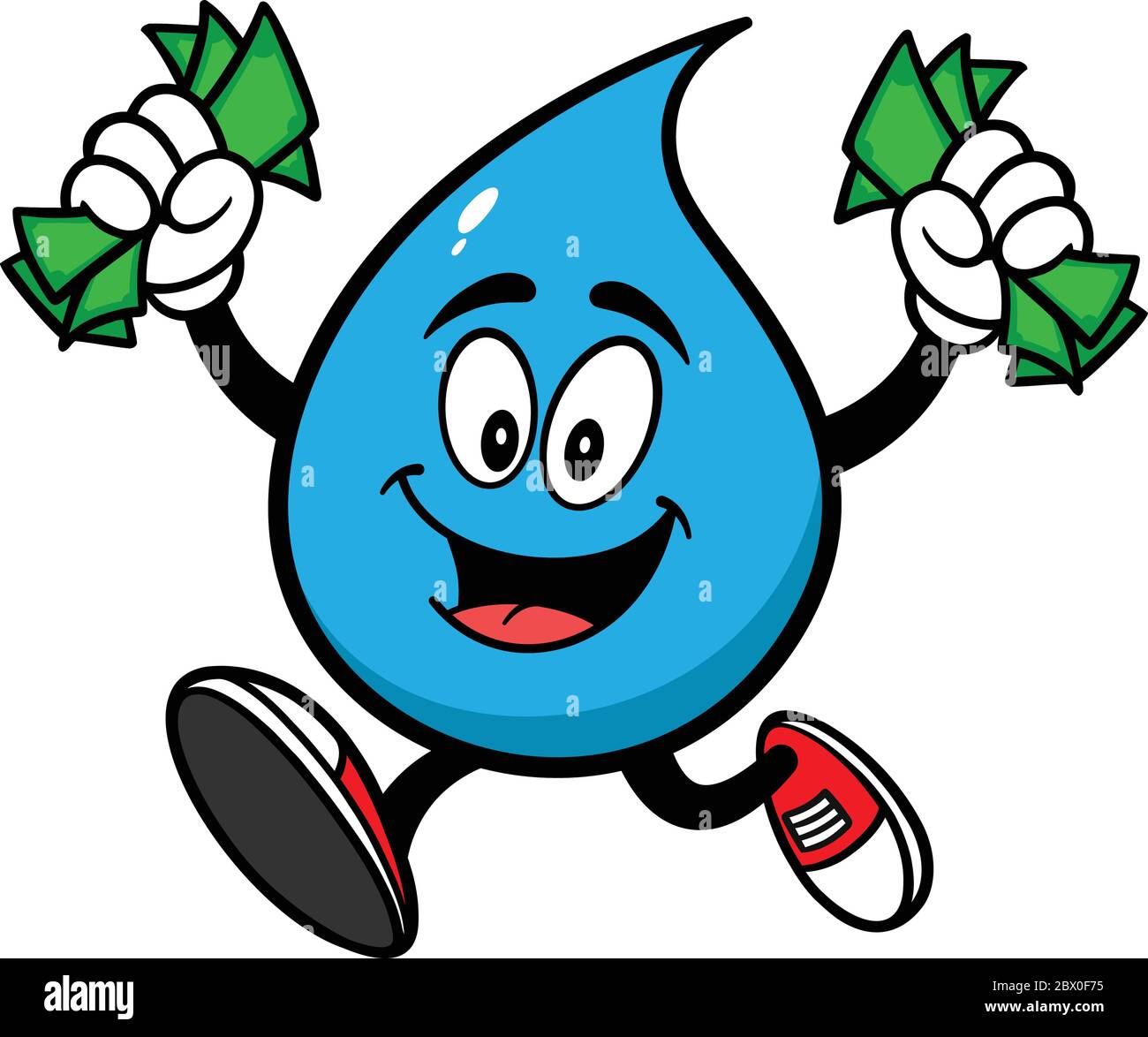 Gota de agua con dinero - una ilustración de dibujos animados de una gota de agua con dinero Imagen Vector de stock - Alamy Gota de agua con dinero - una ilustración de dibujos animados de una gota de agua con dinero Imagen Vector de stock - Alamy