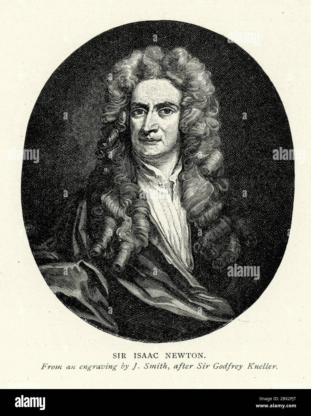 Sir Isaac Newton Matemático Físico Astrónomo Teólogo Y Autor Inglés Ampliamente Reconocido 1834