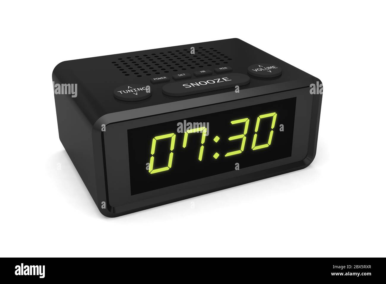 radio reloj despertador digital hora electrónica Fotografía de stock - Alamy