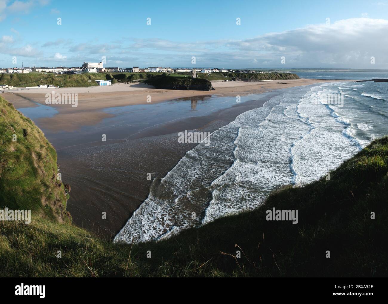 Playa Ballybunion, Kerry Irlanda Foto de stock