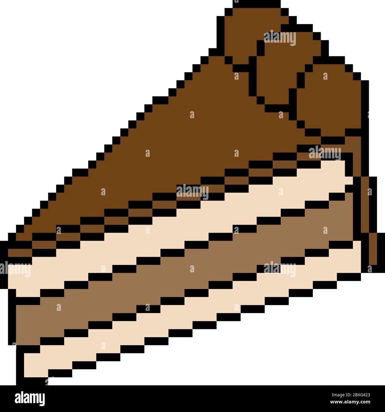 vector pixel art pastel aislado Imagen Vector de stock Alamy