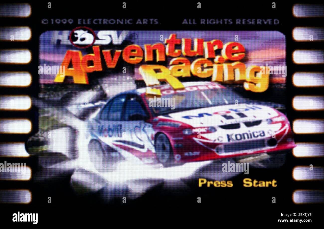 HSV Adventure Racing - Nintendo 64 Videogame - sólo para uso editorial Foto de stock