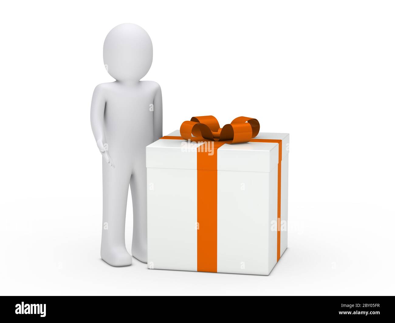 3d man gift box fotografías e imágenes de alta resolución - Alamy