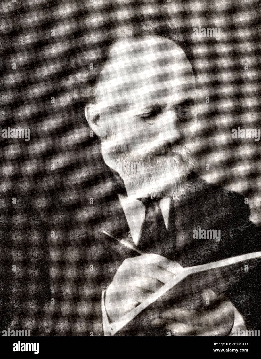 Sir Richard Trevidhespick Tangye, 1833 – 1906. Fabricante británico de motores y equipos pesados. De la Enciclopedia de Negocios y Asesor Legal, publicado en 1907. Foto de stock