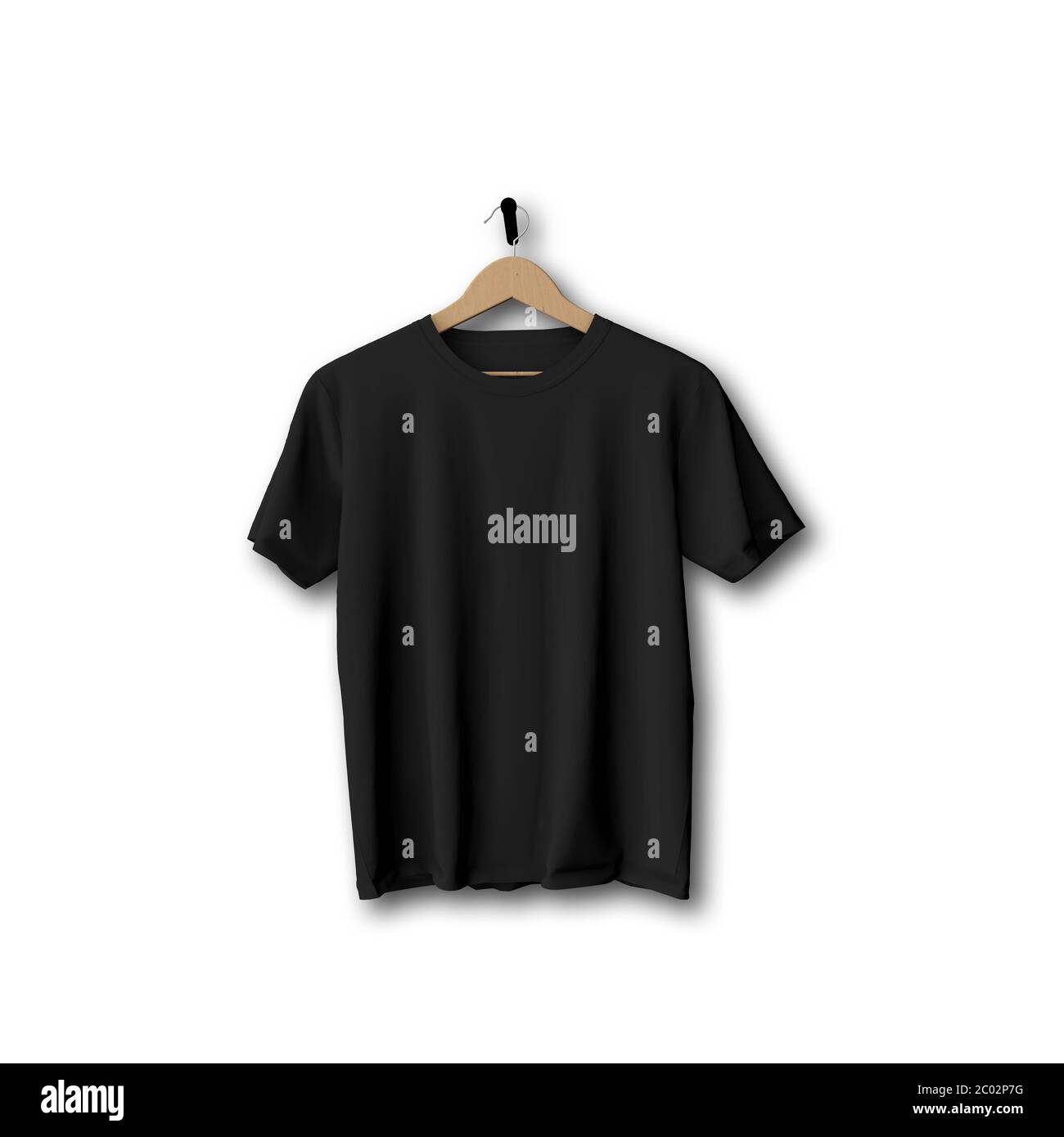 Camisa negra lisa Imágenes recortadas de stock - Alamy