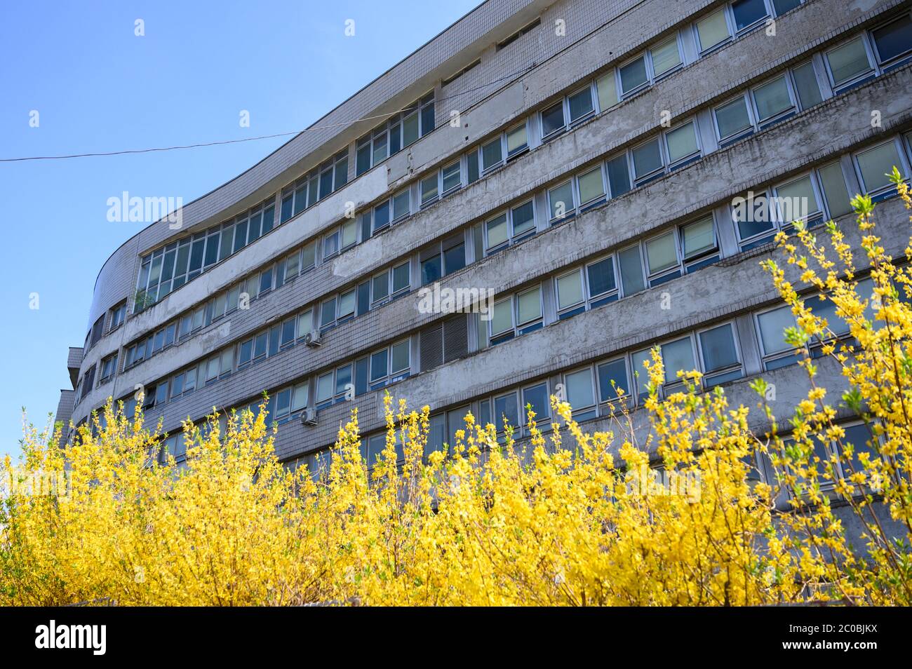 El Hospital Kramare, Departamento de Enfermedades Infecciosas y Medicina geográfica. Bratislava, Eslovaquia. 2019/10/18. Foto de stock