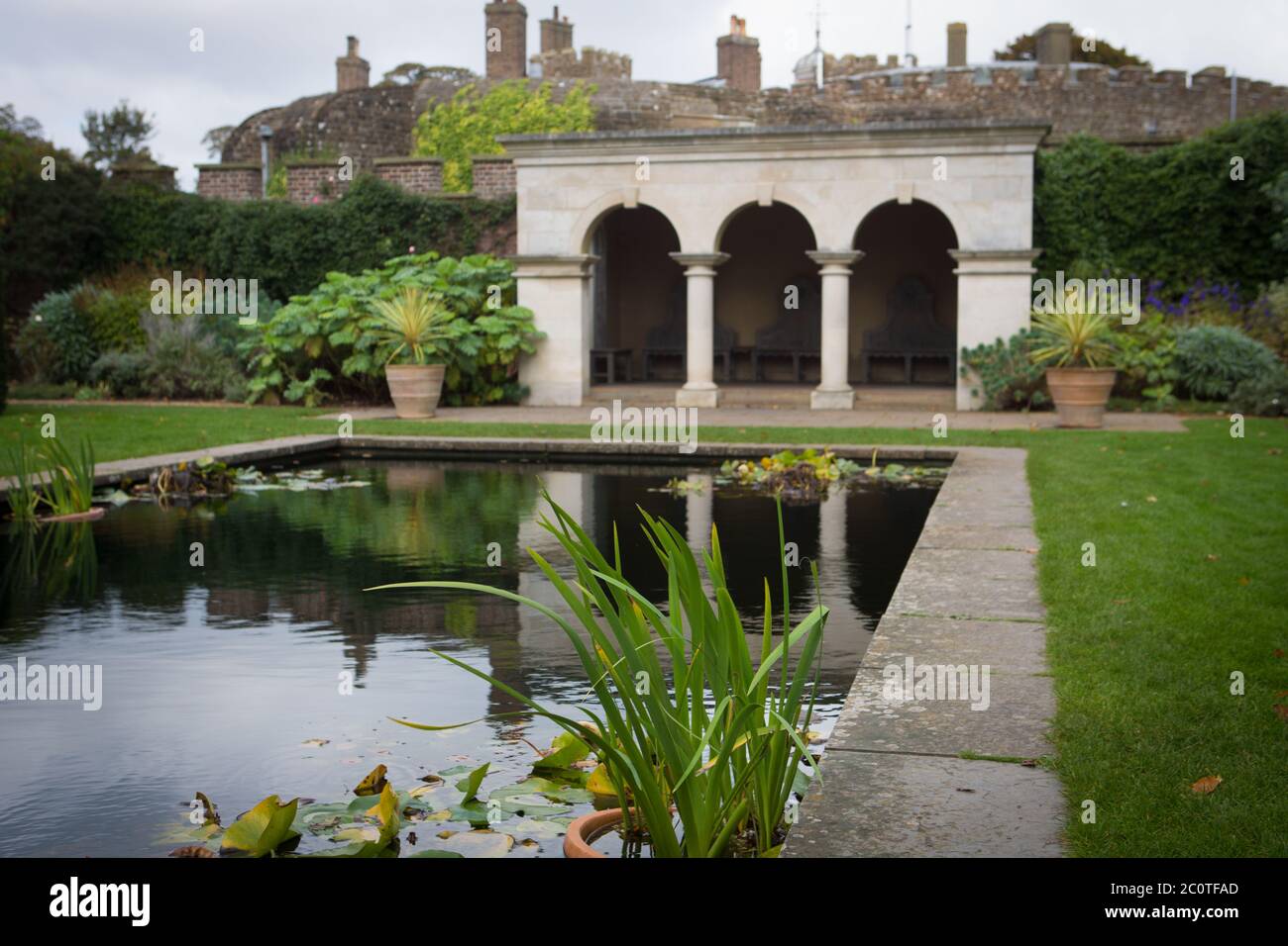 Castillo de Walmer Foto de stock