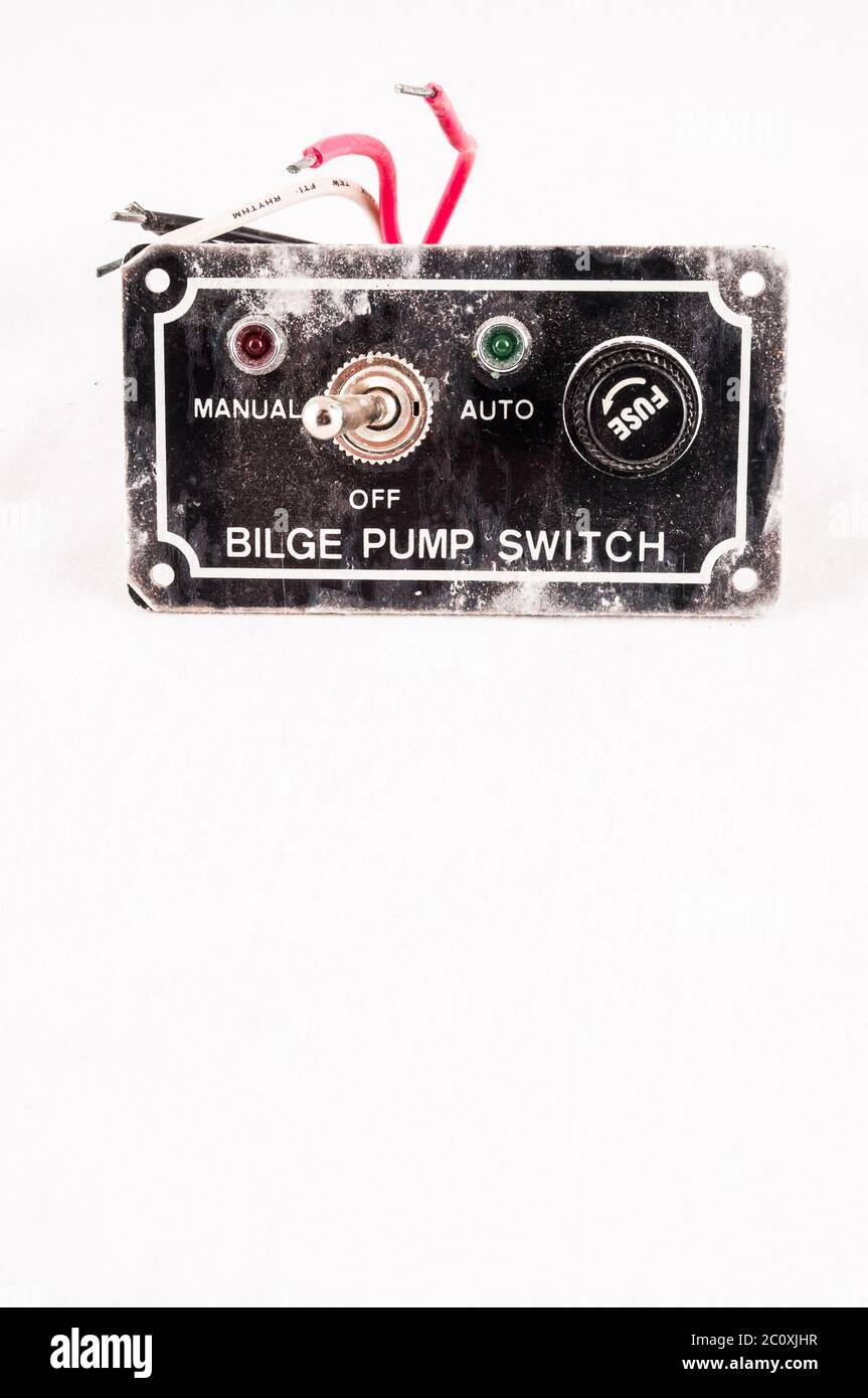 Grunge Interruptor Conmutador Foto de stock