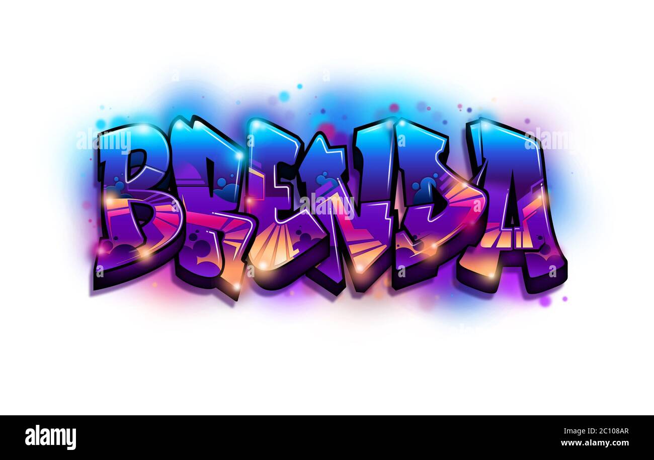 Brenda Nombre texto Graffiti Diseño de palabras Fotografía de stock - Alamy Brenda Nombre texto Graffiti Diseño de palabras Fotografía de stock - Alamy