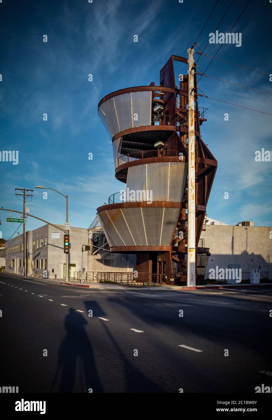 Torre Samitaur, Culver City California Foto de stock