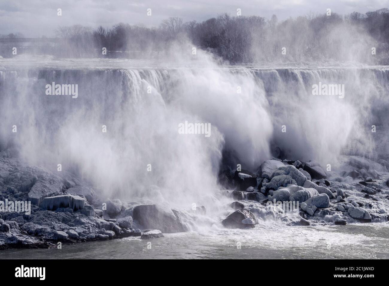 América del Norte - Estados Unidos , American Falls at Niagara Falls Foto de stock