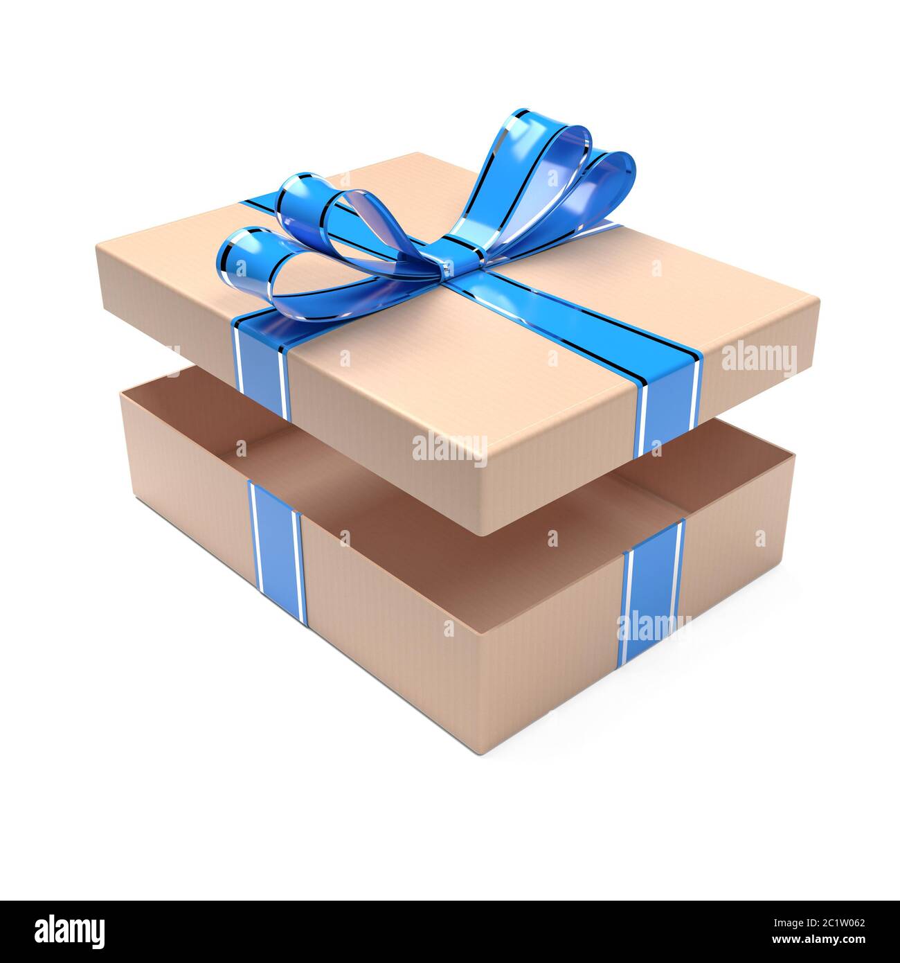 https://c8.alamy.com/compes/2c1w062/caja-de-regalo-decorada-con-cinta-azul-abra-el-carton-marron-vacio-ilustracion-de-representacion-3d-2c1w062.jpg