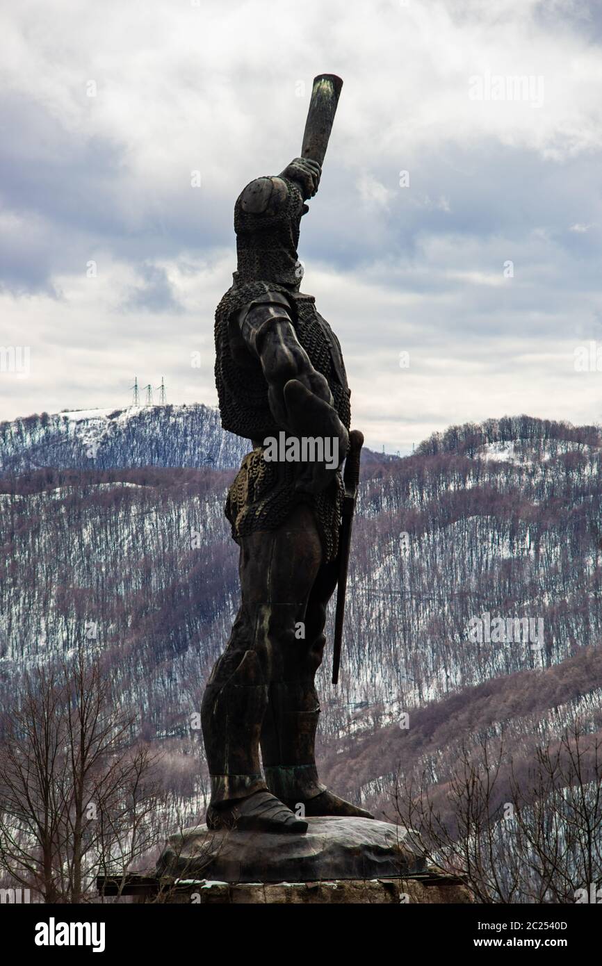 Monumento a la batalla de Didgori Fotografía de stock Alamy
