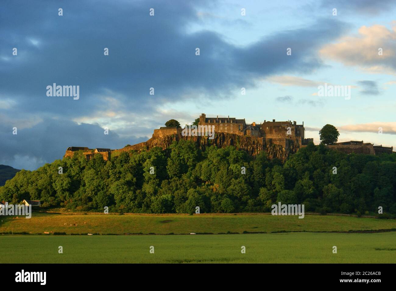 Castillo de Stirling, Escocia Foto de stock