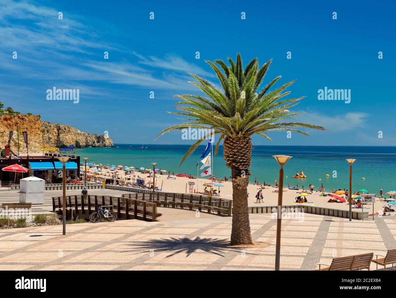 Praia do Porto de mos, Lagos, Algarve, Portugal Fotografía de stock - Alamy