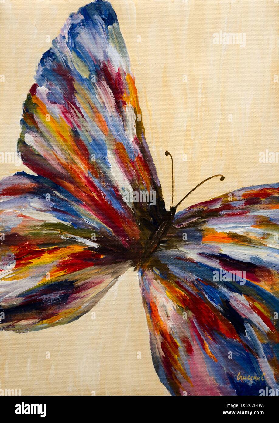 Pintura de mariposa fotografías e imágenes de alta resolución - Alamy