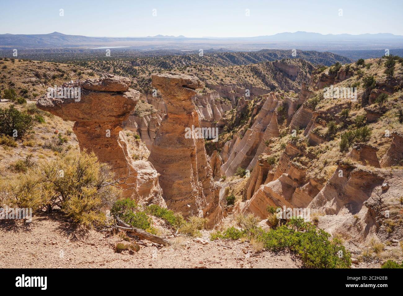 Monumento Nacional Kasha-Katuwe Tent Rocks Foto de stock