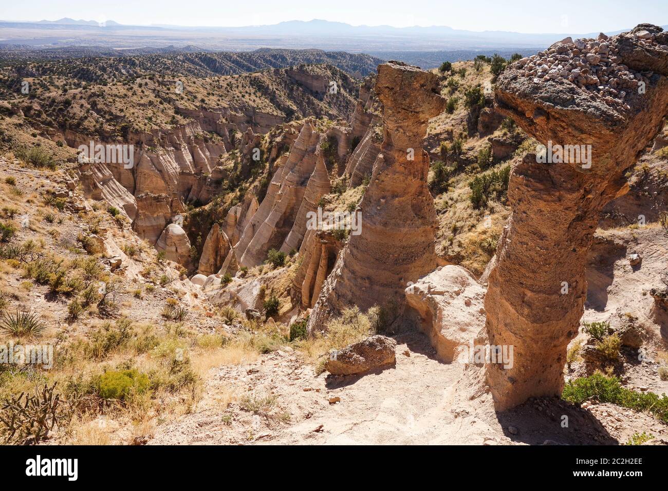 Monumento Nacional Kasha-Katuwe Tent Rocks Foto de stock