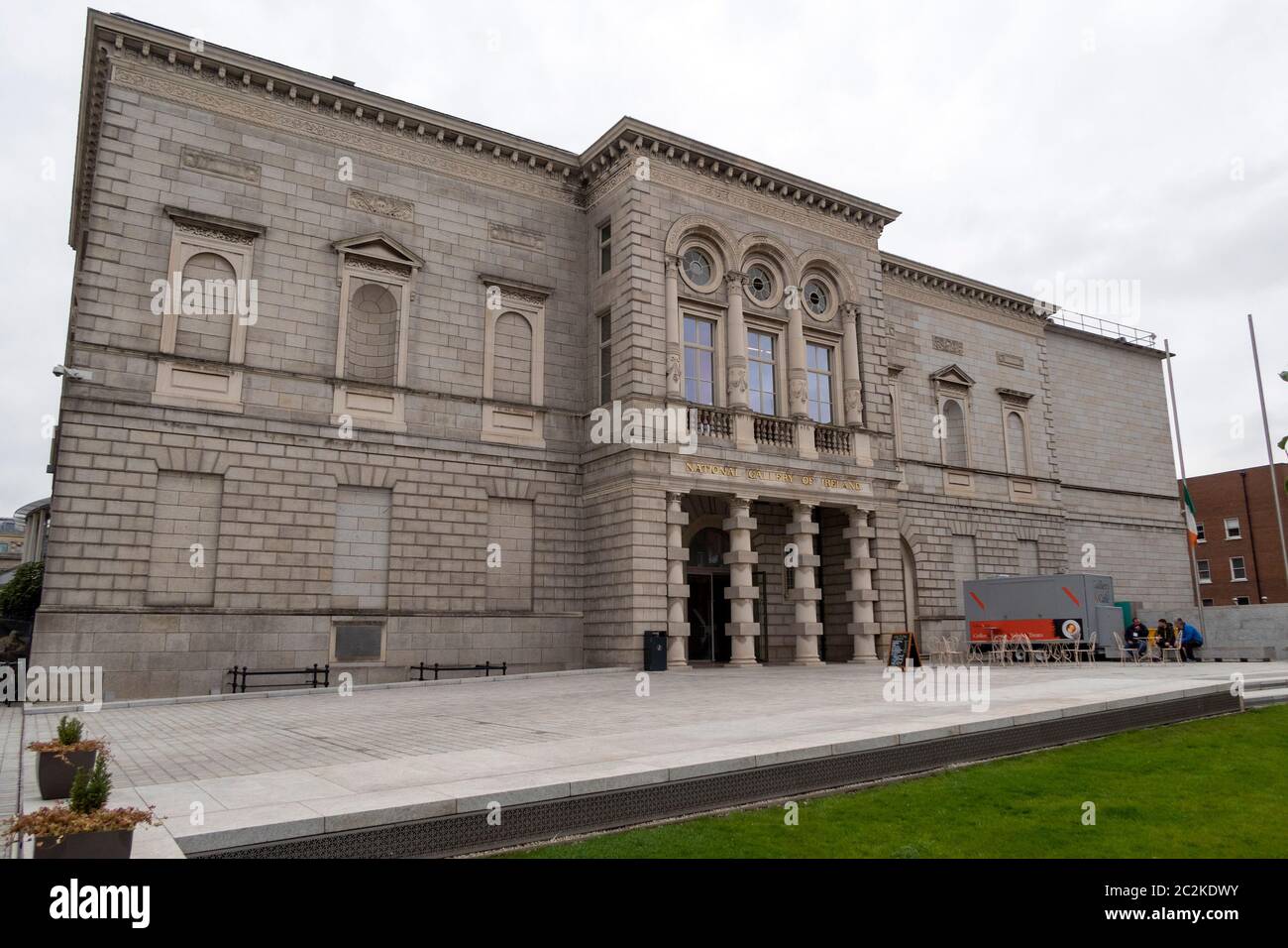 Galería Nacional de Irlanda en Dublín, República de Irlanda, Europa Foto de stock