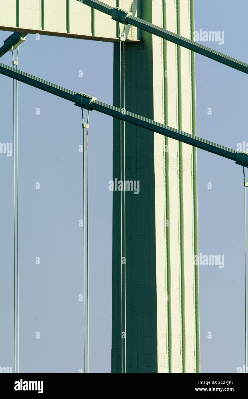 un puente en colonia - detalle foto Foto de stock