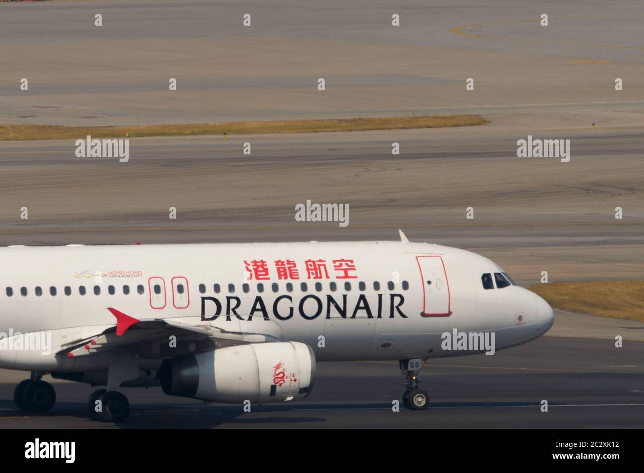 Airbus A320 Dragonair Foto de stock