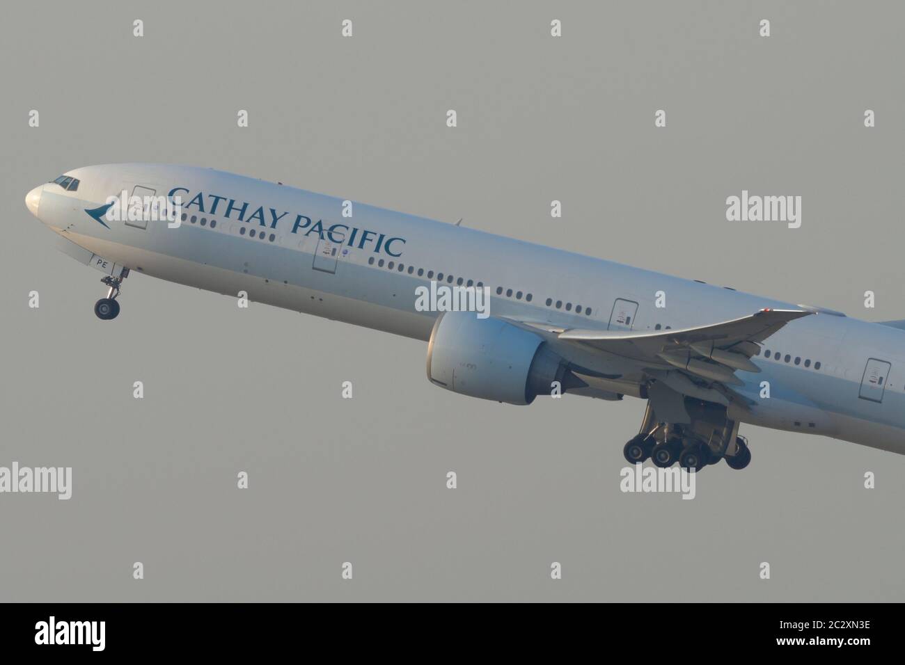 Cathay Pacific foto Foto de stock