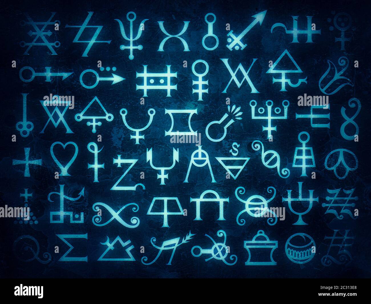 Simbolos Magicos Fotos E Imagenes De Stock Alamy