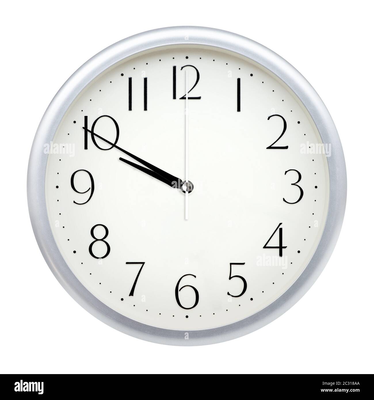 Analog wall clock Im genes recortadas de stock P gina 2 Alamy