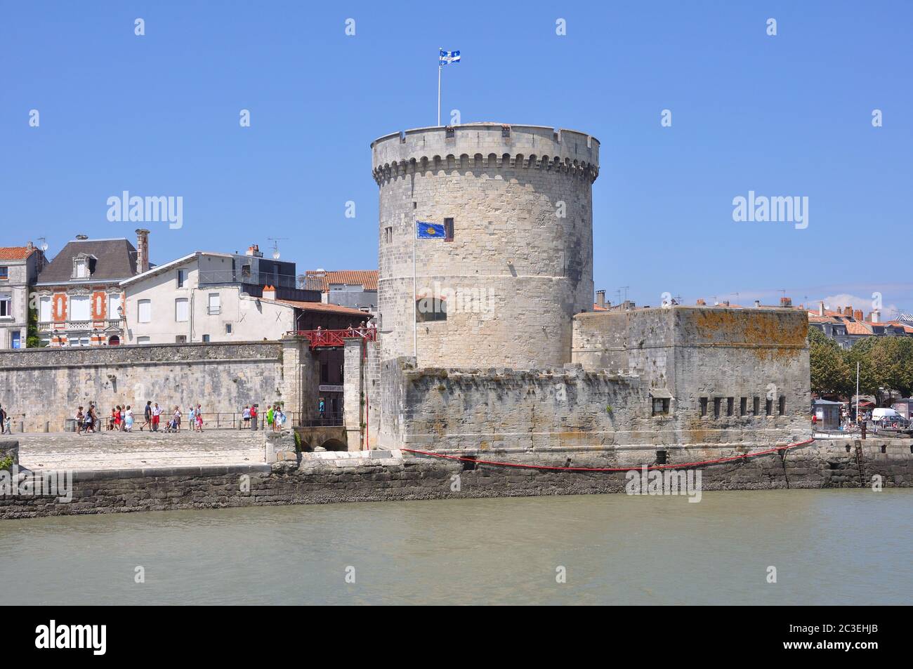 Sitio turístico de la Rochelle, Francia Foto de stock
