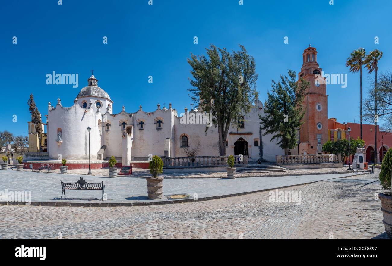 Santuario de Atotonilco complejo de iglesias cerca de San Miguel de Allende, Guanajuato, México Foto de stock