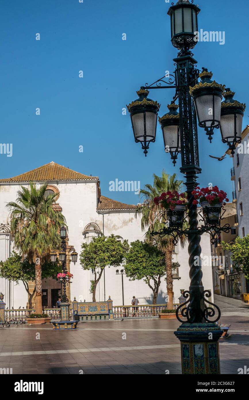 Algeciras, España - 27 de junio de 2018. Histórica Plaza Alta en el casco  antiguo de Algeciras, España. Es uno de los principales centros de  actividad en Fotografía de stock - Alamy
