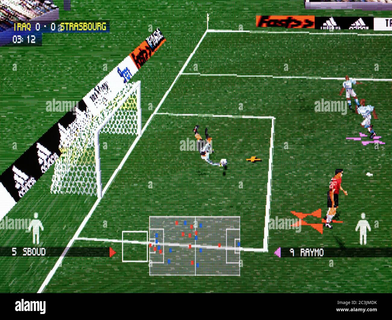Manchuria el propósito Simposio Adidas Power Soccer 98 - Sony PlayStation 1 PS1 PSX - solo para uso  editorial Fotografía de stock - Alamy