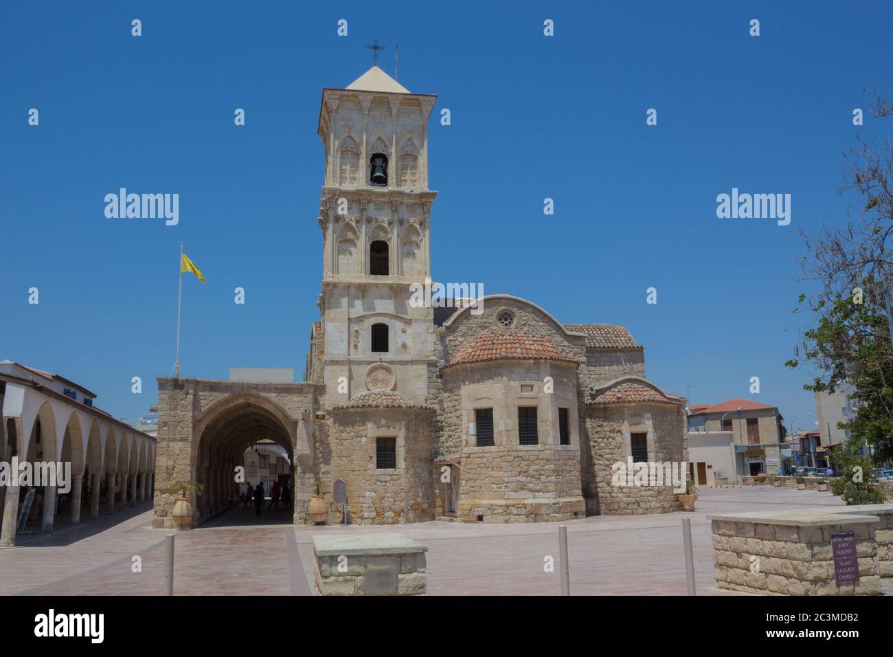 Larnaca, Chipre - 26 de junio de 2015: Iglesia de San Lázaro Foto de stock
