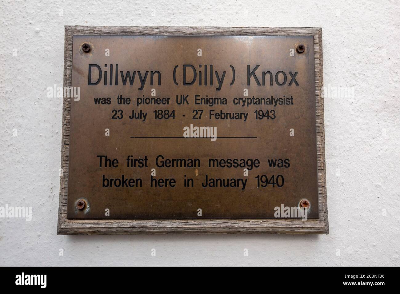 Dillwyn Knox Fotos e Imágenes de stock Alamy